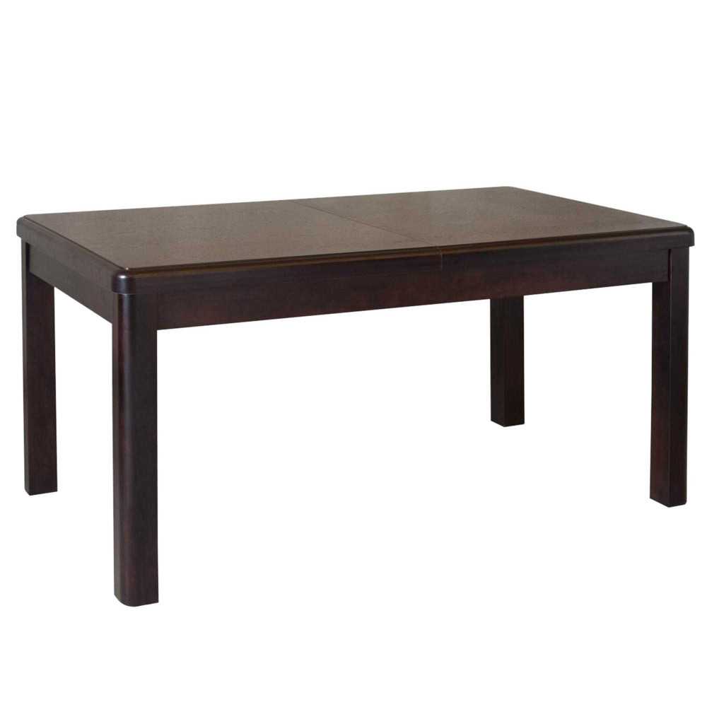 DREWNIANY STÓŁ PROSTOKĄTNY ROZKŁADANY S17 ZAOWALONY