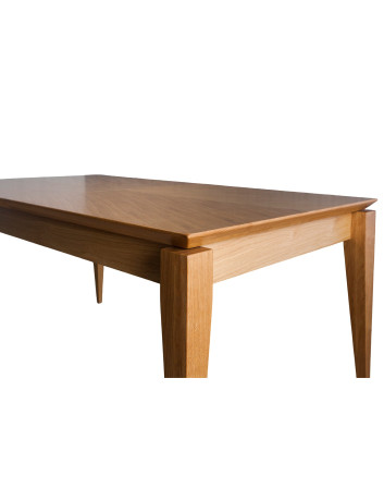 ROZKŁADANY STÓŁ DĘBOWY W STYLU SKANDYNAWSKIM S83 JODEŁKA