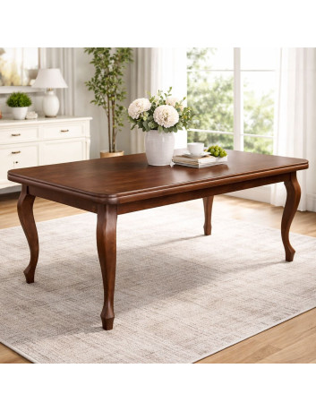 KLASYCZNY STÓŁ S04 LUDWIK DREWNIANY ROZKŁADANY