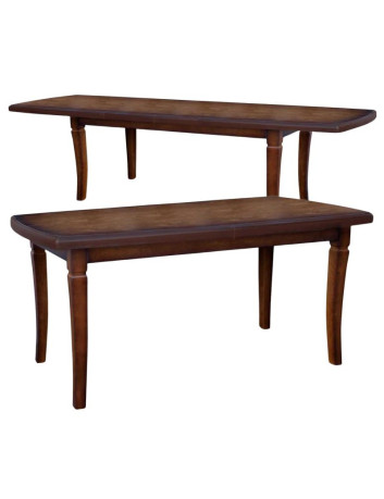 KLASYCZNY STÓŁ S01 KARAT DĘBOWY Z EFEKTEM PATYNY