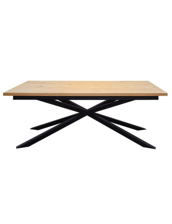 STÓŁ ROZKŁADANY PAJĄK METALOWE NOGI X S72 Z DOSTAWKAMI