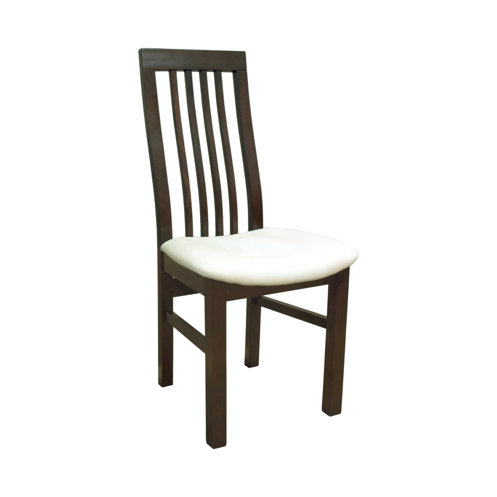 KRZESŁO DREWNIANE K19 OPARCIE SZCZEBELEK