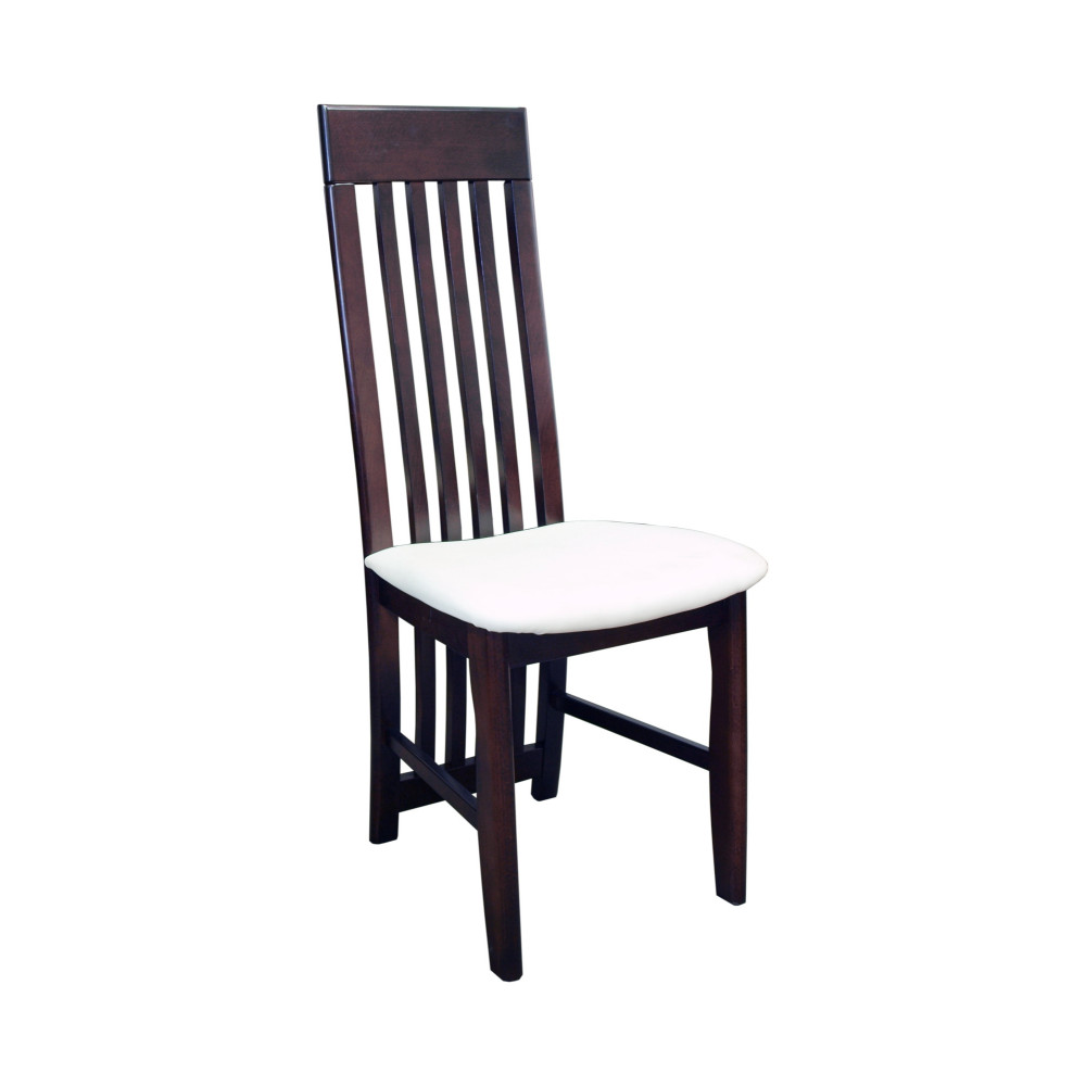 KRZESŁO DREWNIANE K23 WYSOKIE OPARCIE SZCZEBELEK